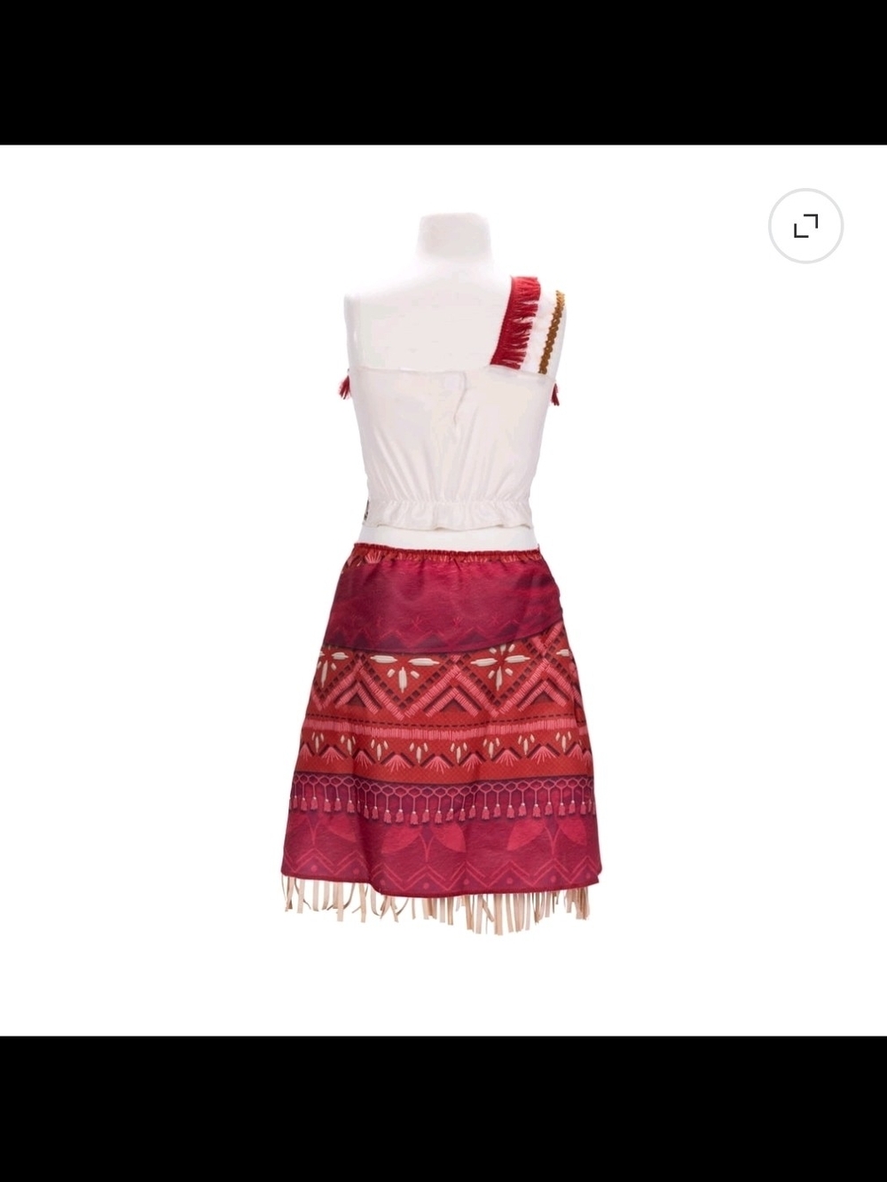Disney's Moana 2 All New Adventure Play Outfit Includes Top and Skirt Fits Child - Picture 8 of 11